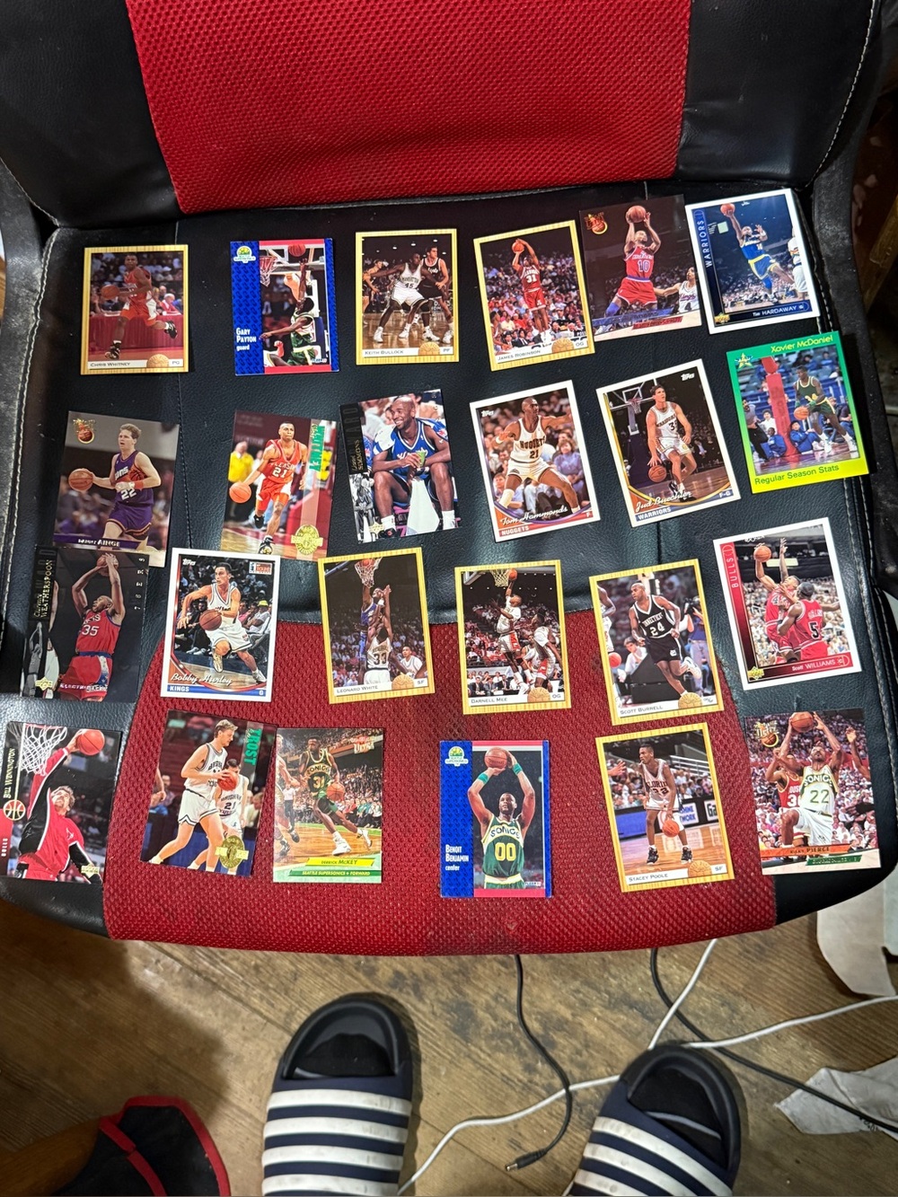 Vintage 90s NBA Basketball Card Mixed Lot | Fleer, Topps, Upper Deck